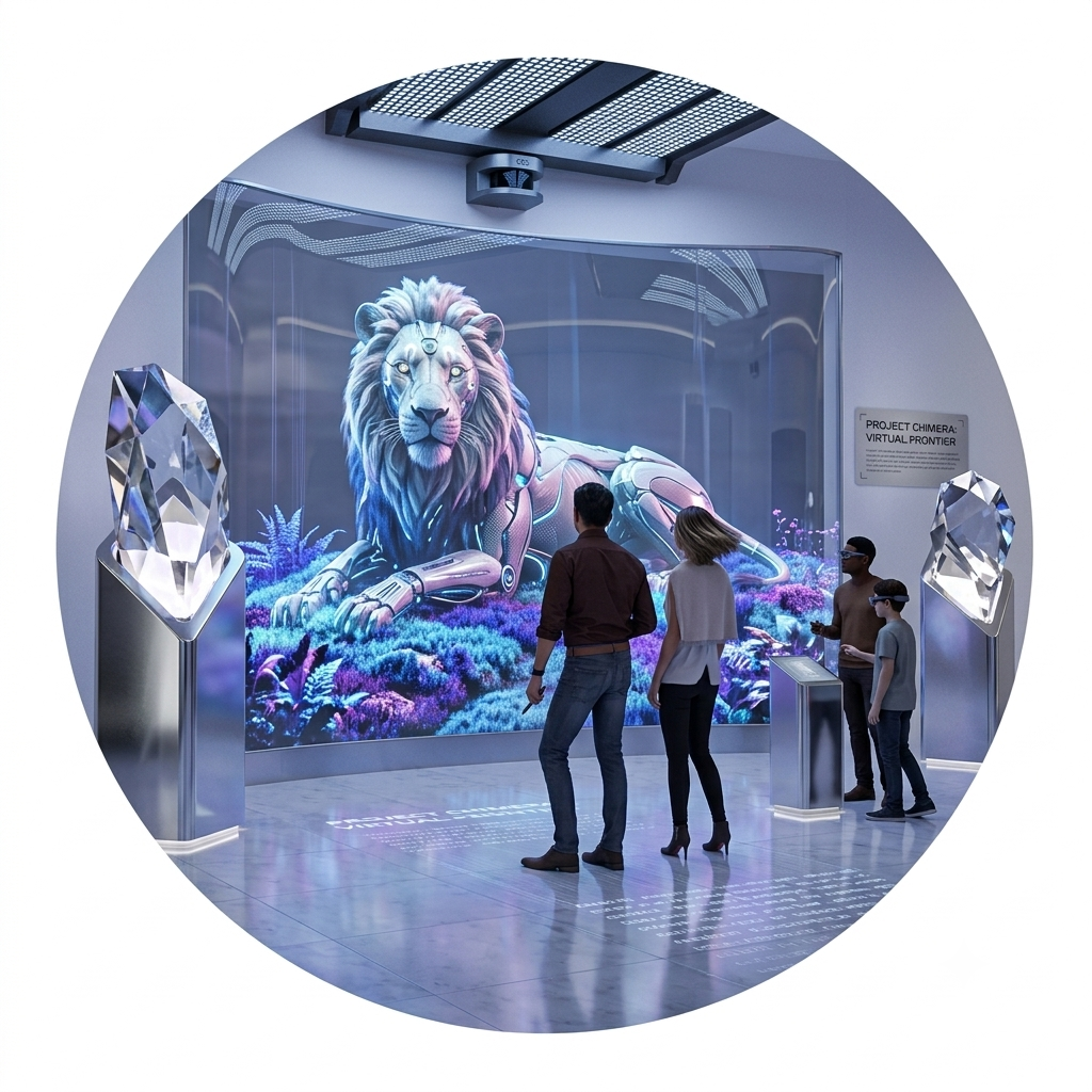 Immersive scale for 3D models